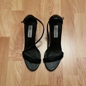 Steve Madden leather heeled sandals
